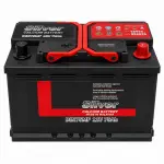 Silver Calcium Battery DIN75MF 12V 75Ah