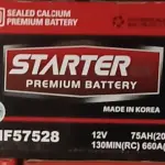 Starter 75Ahs Batteries