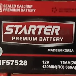 Starter 75Ahs Batteries