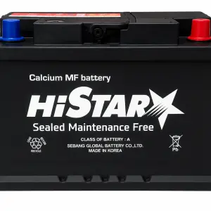 HiSTAR Calcium MF Battery — 12V/75AH